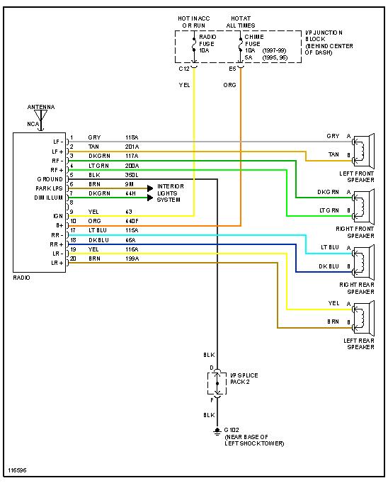 2004 Saturn Ion Stereo Wiring Diagram from thecommi.angelfire.com